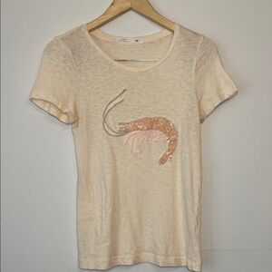 J. Crew Light Beige Cotton Shirt